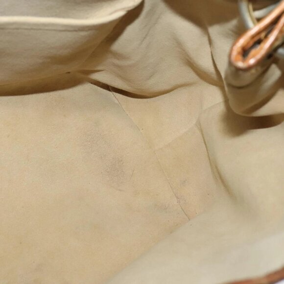 LOUIS VUITTON Damier Azur Galliera PM Shoulder Bag N55215 LV Auth 121403 - Picture 12 of 16